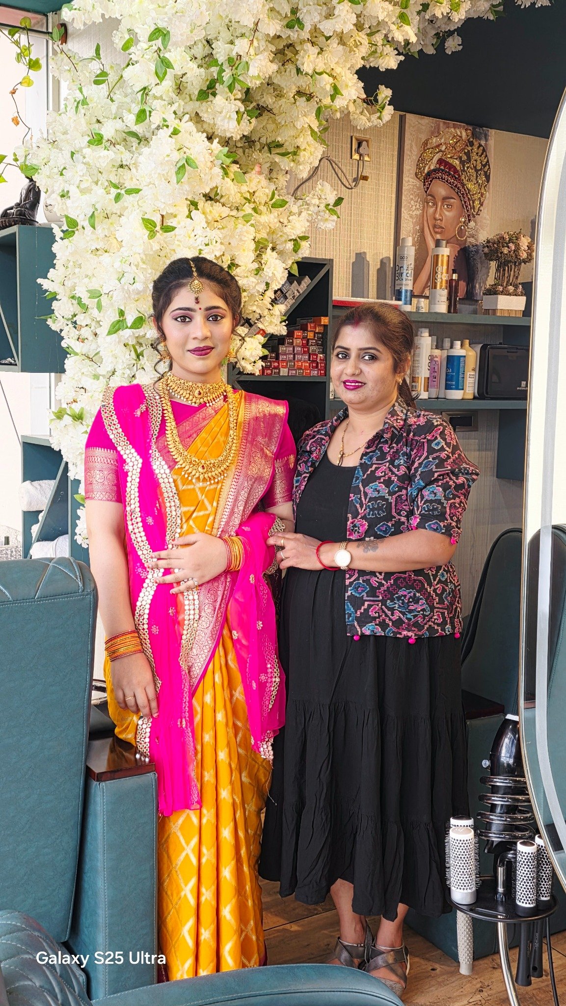 Creative makeup and styling