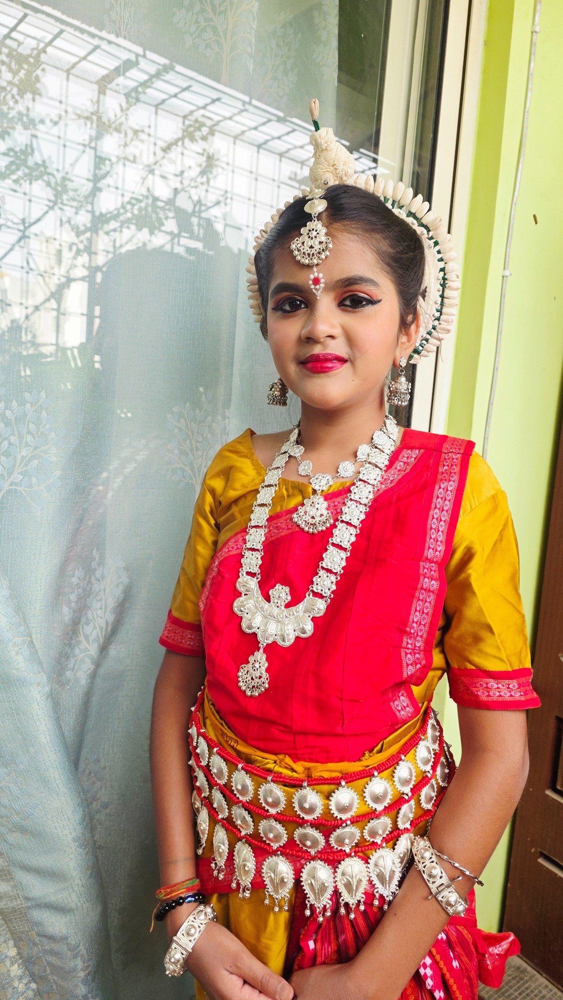 Traditional makeup look